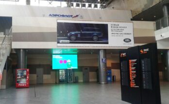 Реклама в аэропорту Перми