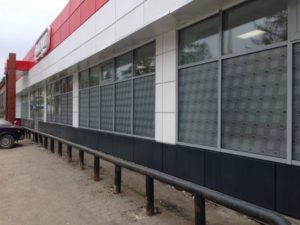 Оклейка витрин магазинов Магнит