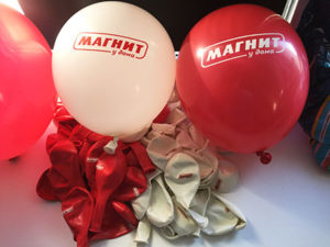 Печать логотипа на воздушных шарах в Перми