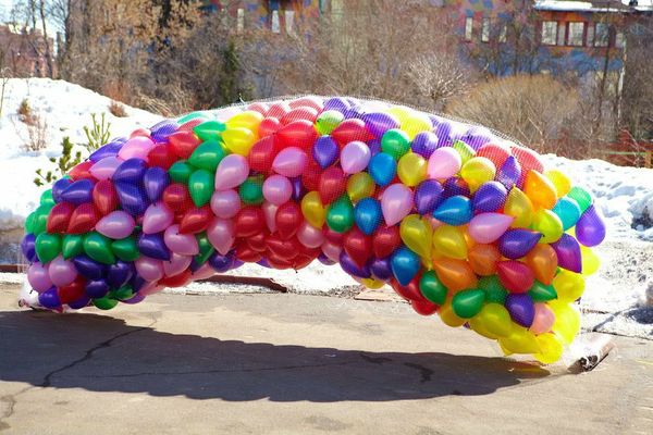 Оформление воздушными шарами в Перми