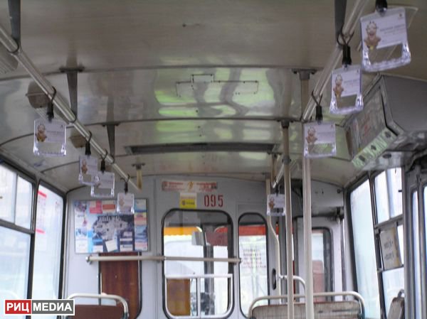 Реклама в транспорте Перми