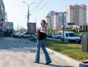 Раздача листовок в Перми