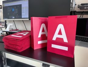 Брендированные пакеты для клиента Альфа Банк