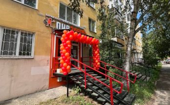 Оформили Пивзавод 59 гирляндами из воздушных шаров