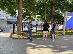 Промо на речном вокзале в Перми