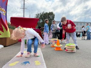 Развлечения для юных посетителей праздника