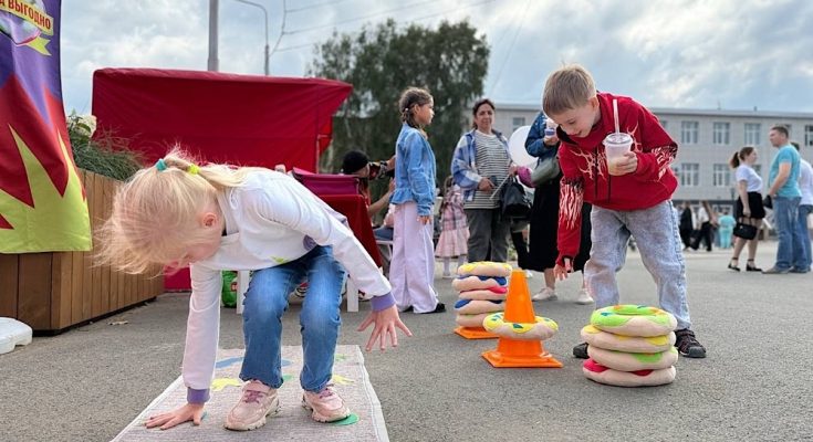 Развлечения для юных посетителей праздника
