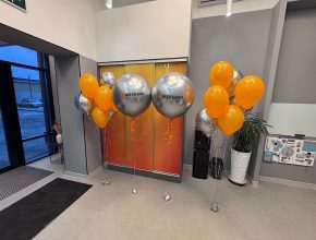 Гелиевые шары для компании Железно