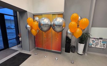 Гелиевые шары для компании Железно