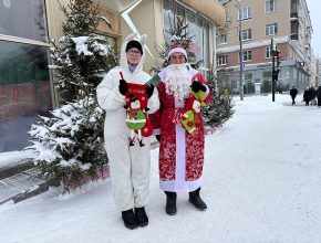 Новый год с промоутерами РИЦ МЕДИА