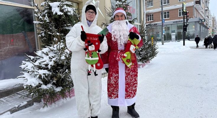 Новый год с промоутерами РИЦ МЕДИА