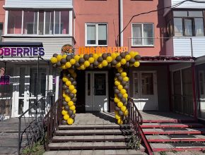 Декор из воздушных шаров