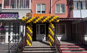 Декор из воздушных шаров