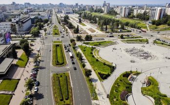 Эспланада под открытым небом в Перми